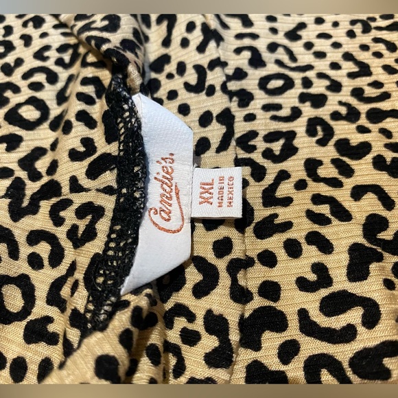 Candies high neck ruffle edged y2k shirt - Picture 3 of 4